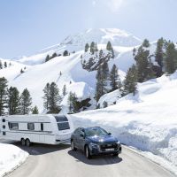 Wintercamping mit dem Dethleffs Beduin Scandinavia Wohnwagen