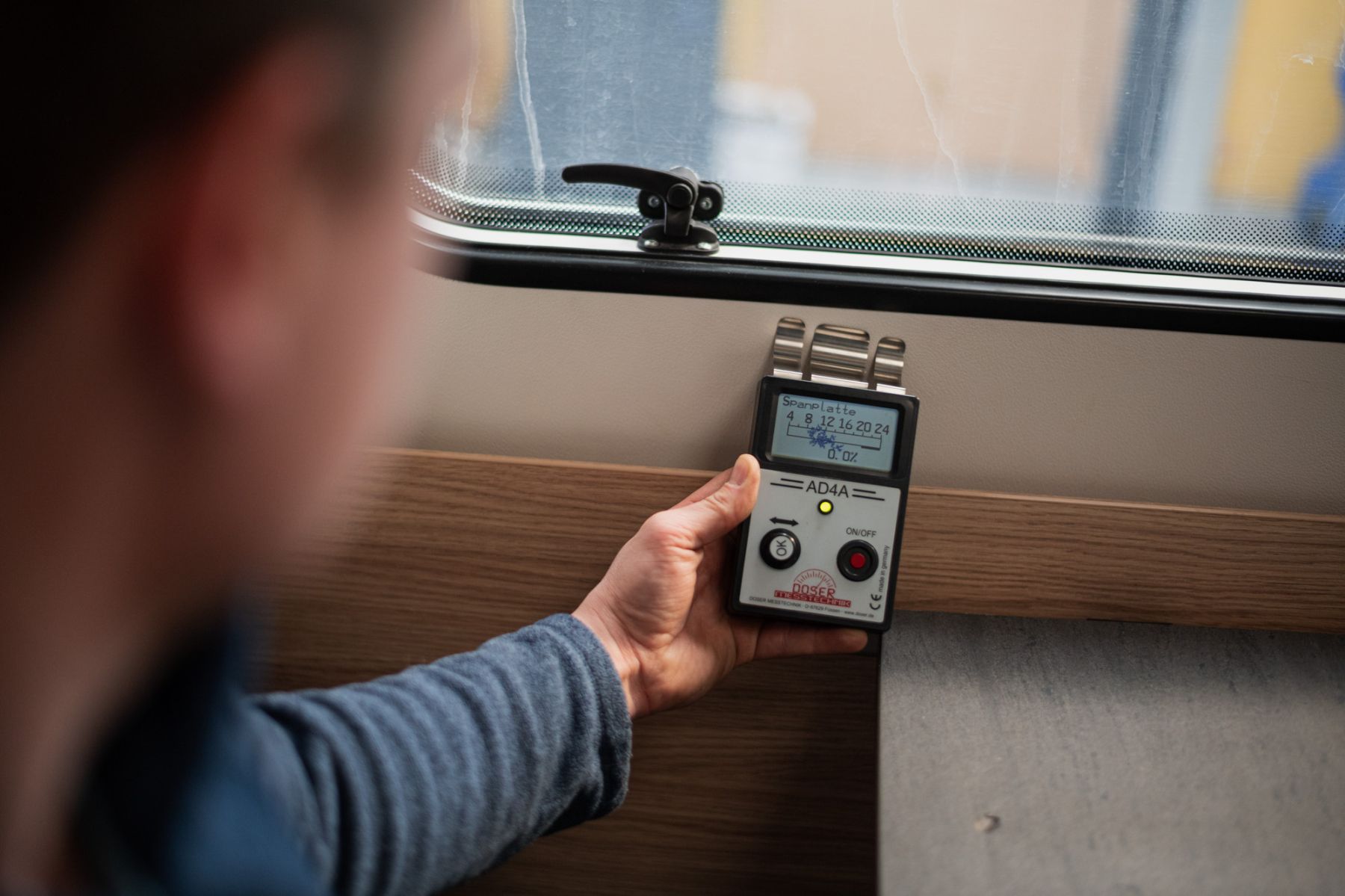 Dichtigkeitsprüfung zum Garantie Erhalt Ihres Wohnmobils oder Caravan