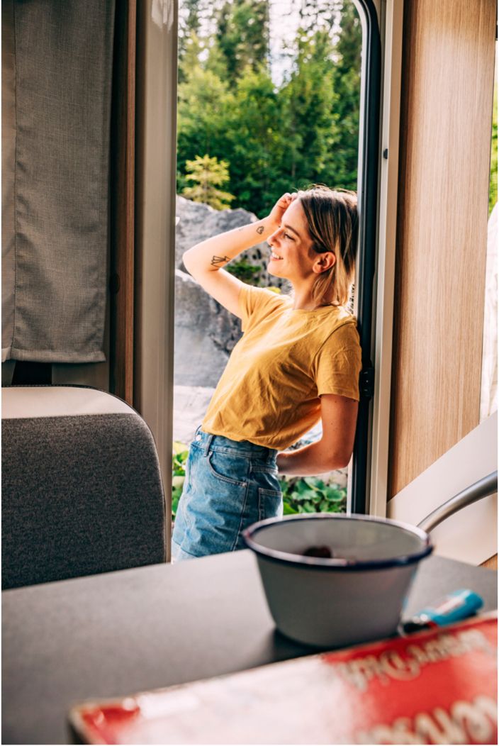 Das neue Wohnmobil geniessen