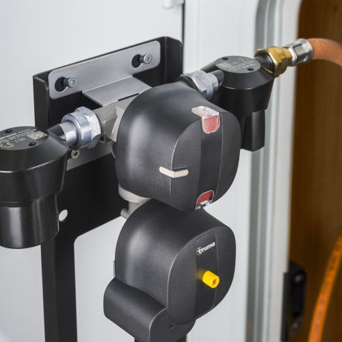 DuoControl LPG konform verbaut dank LGP Gaskontrolleuren von GP Camper